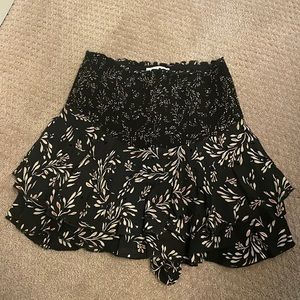 Zara smocked skort